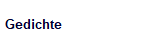 Gedichte